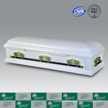 LUXES Wholesale Caskets Catolicism American Style Wood Coffin Beds